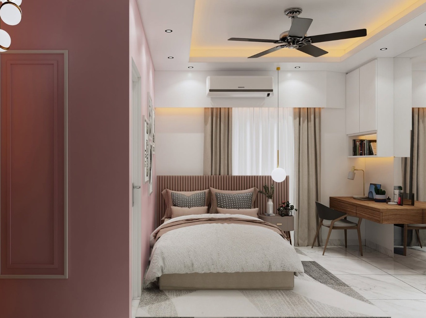 SPC flooring bedroom