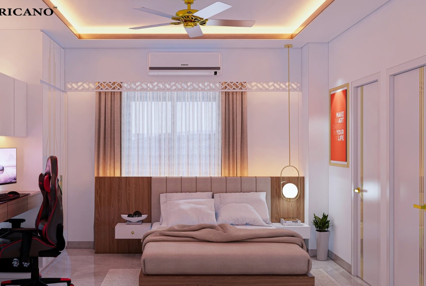 Acrylic board bedroom furniture